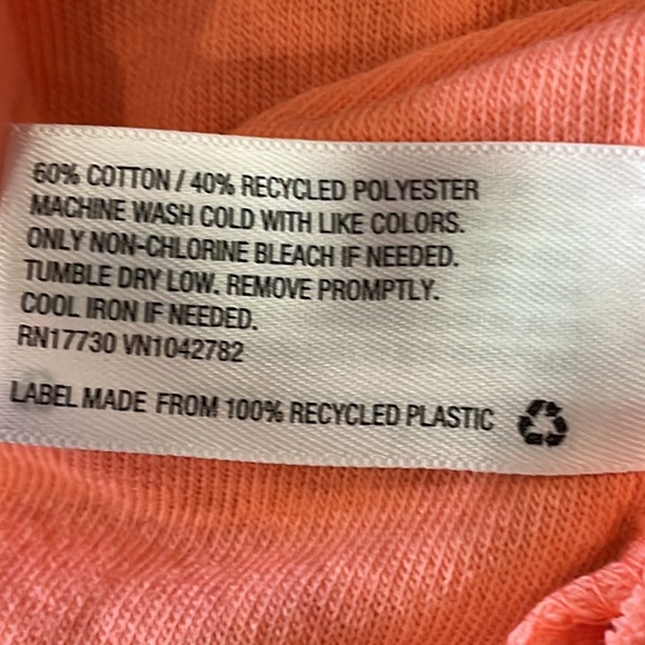 A new day, womens coral Terry cloth dress, multiple sizes, new with tags - Picture 6 of 6